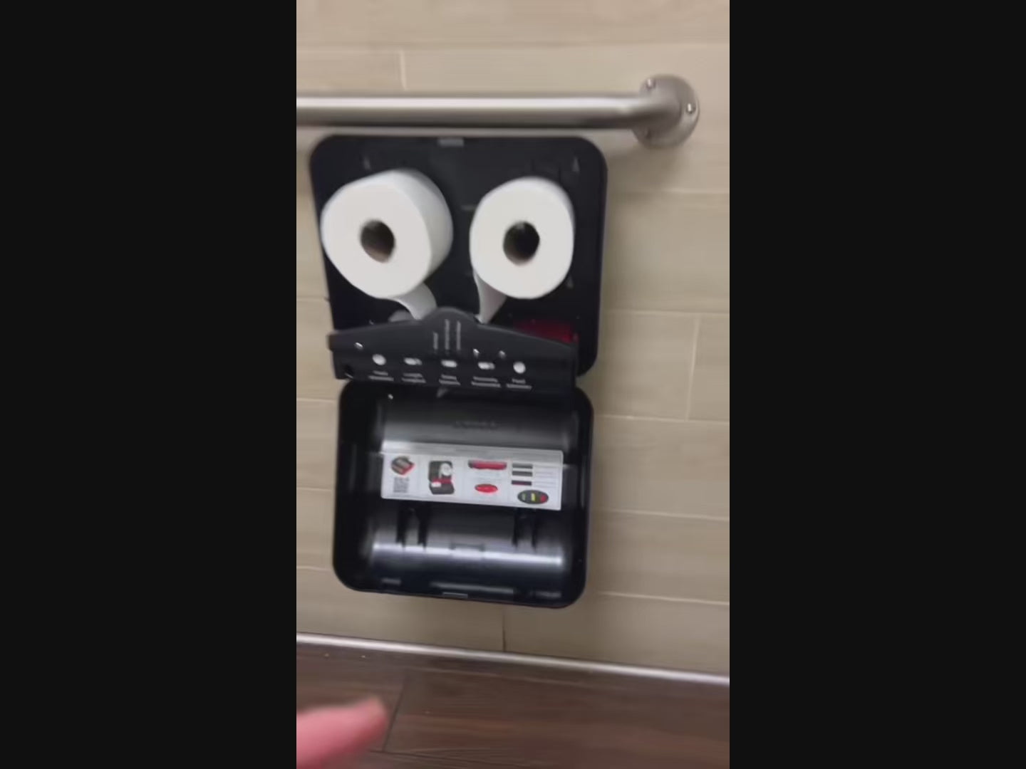 TP-100 Sustainable Smart Toilet Paper Dispenser PALLET 50 Units